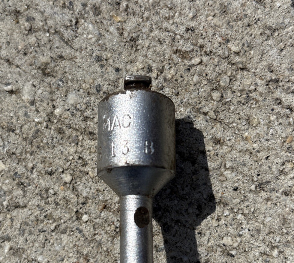 Vintage Mac Tools Heavy Duty Brake Spring Wrench Tool S13B