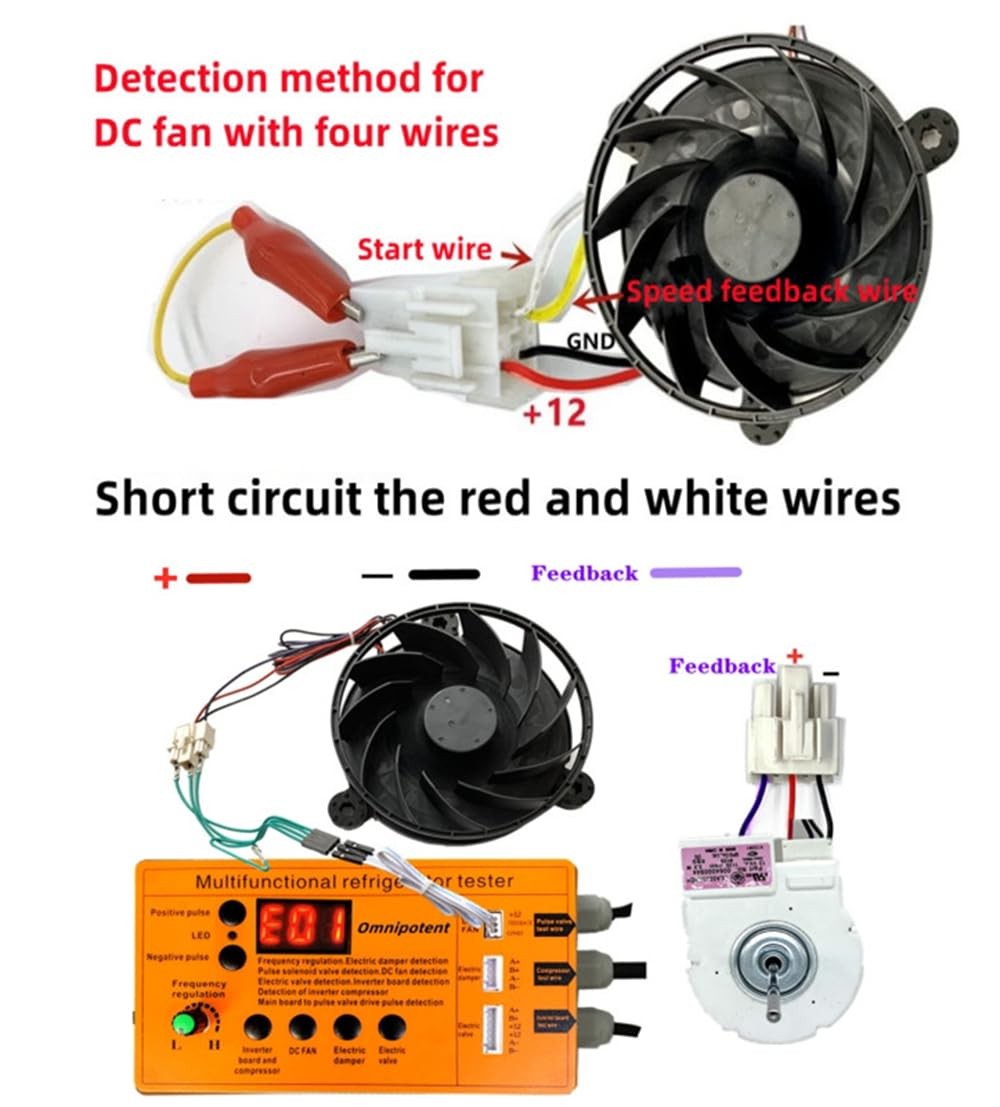 Multifunctional Refrigerator Compressor Tester - Pulse Solenoid & multi