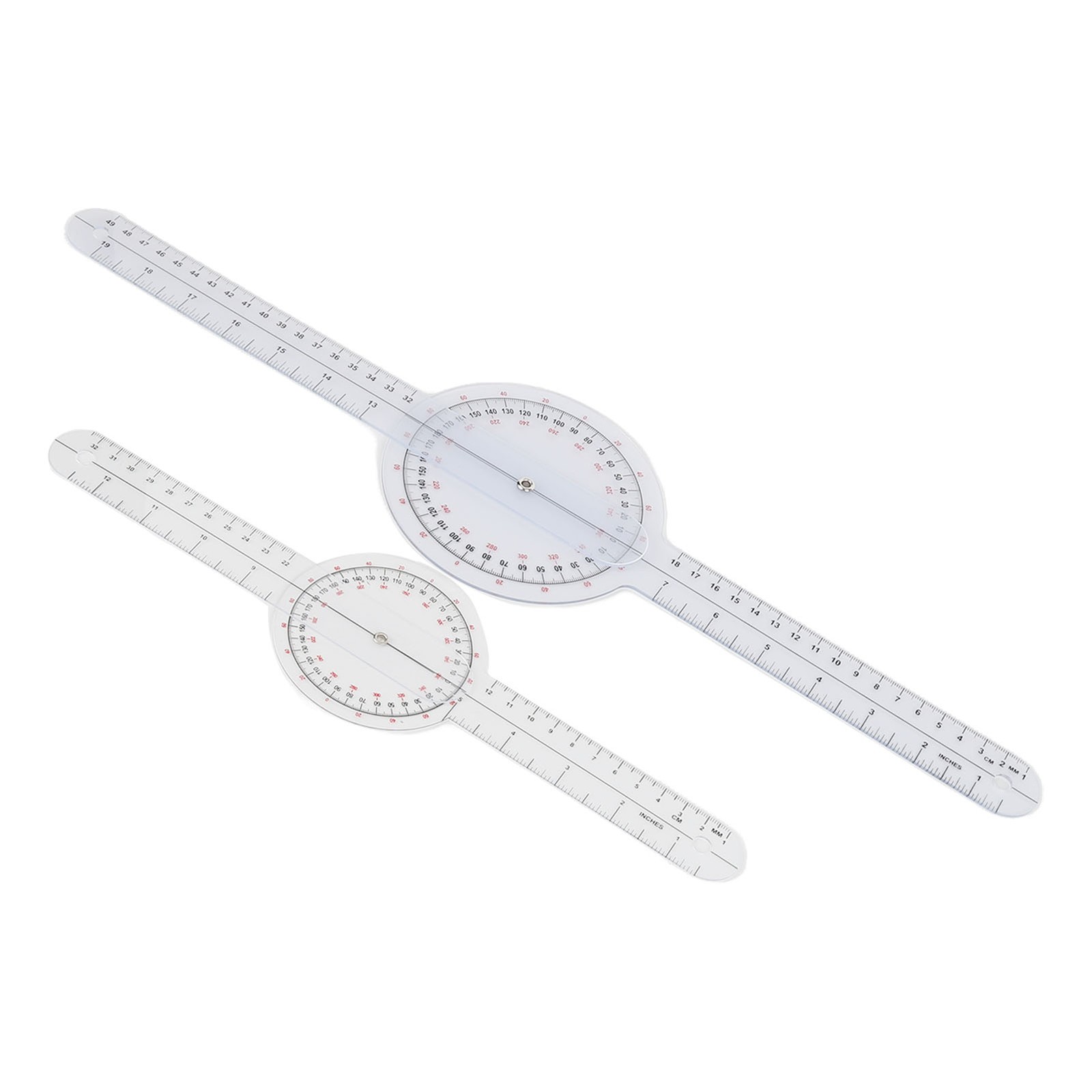 6Pcs Spinal Goniometer Joint Angle Protractor Ruler For Joint Recovery