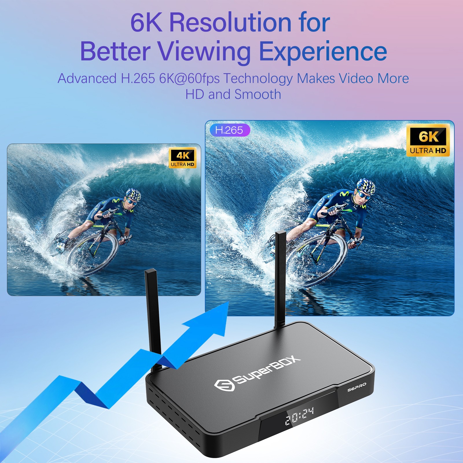 SuperBox S6 Pro - Authorized Distributor with 100% Free shipping