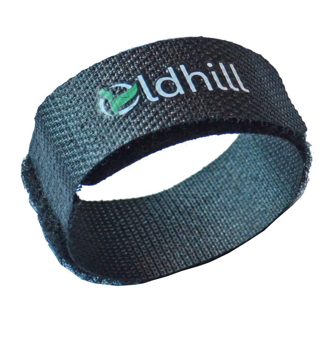 Hook And Loop Fastening Straps 50 Pack Black