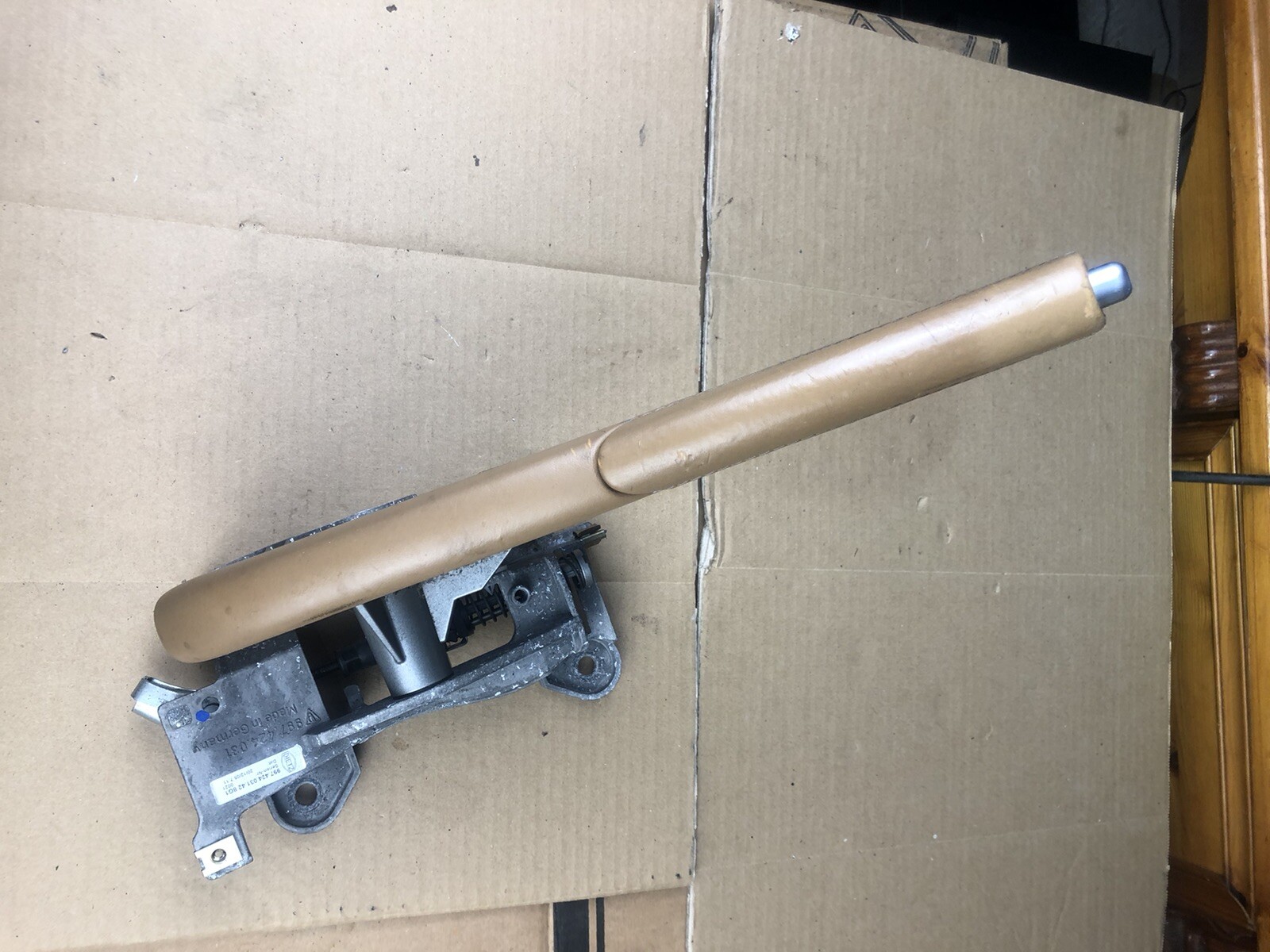 Porsche 911 997 Boxster Cayman 987 Handbrake Lever Mechanism Beige 99742403142