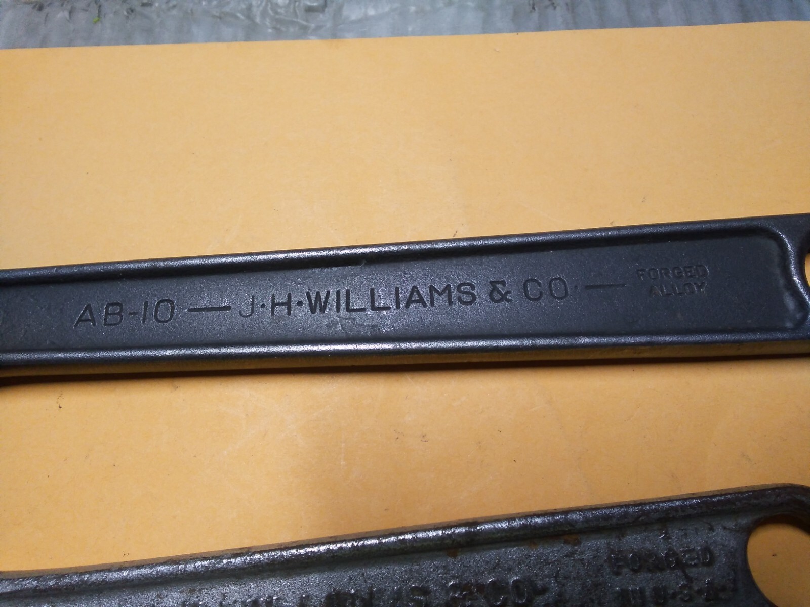 3 EA J.H. ARMSTRONG ADJUSTABLE WRENCHES : AB-10 & 2EA 8" SUPERADJUSTABLE NICE