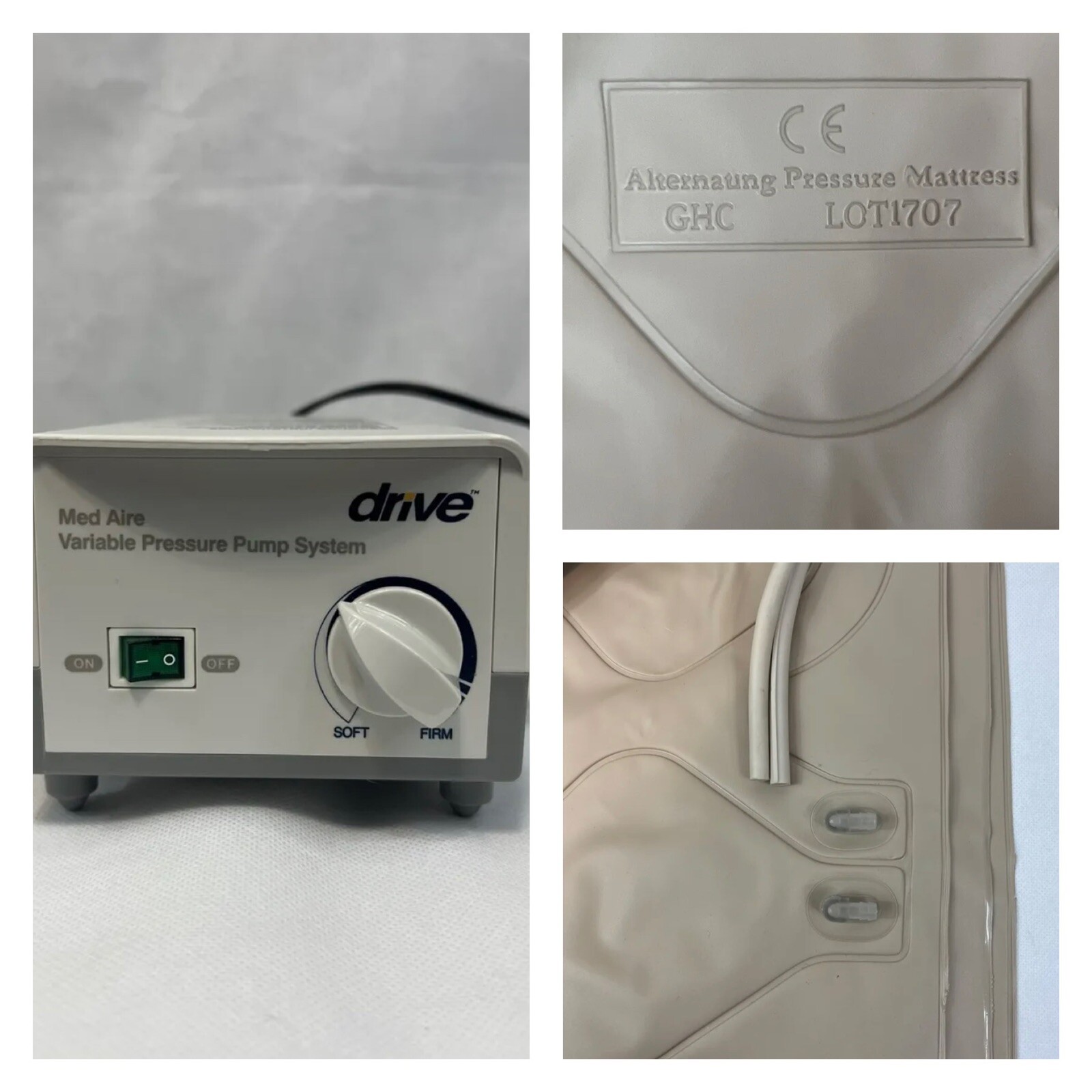 Drive Med Aire Alternating Pressure Mattress Variable Pressure Pump System