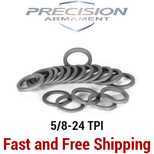 Precision Armament Accu-Washer Muzzle Device Alignment System 5/8-24 Thread 18pk
