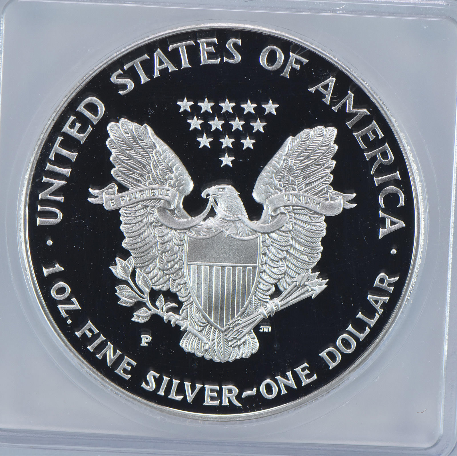 1996-P American Silver Eagle PR70 DCAM ICG