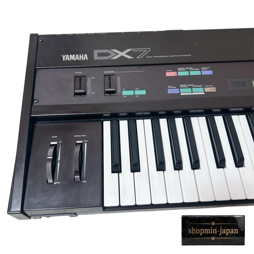 Yamaha DX7 61-Key FM Digital Synthesizer Vintage 1983 Tested Working Japan