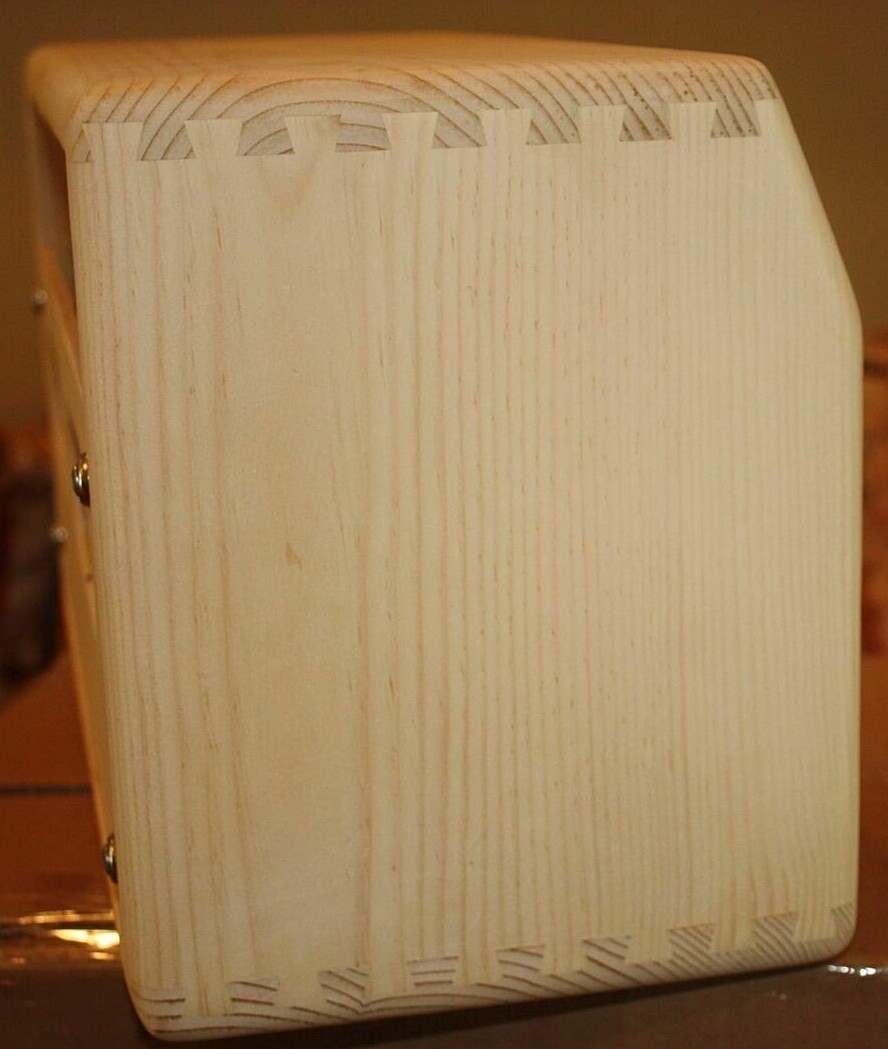 rawcabs Rivera Era Super Champ pine dovetail joint head cabinet