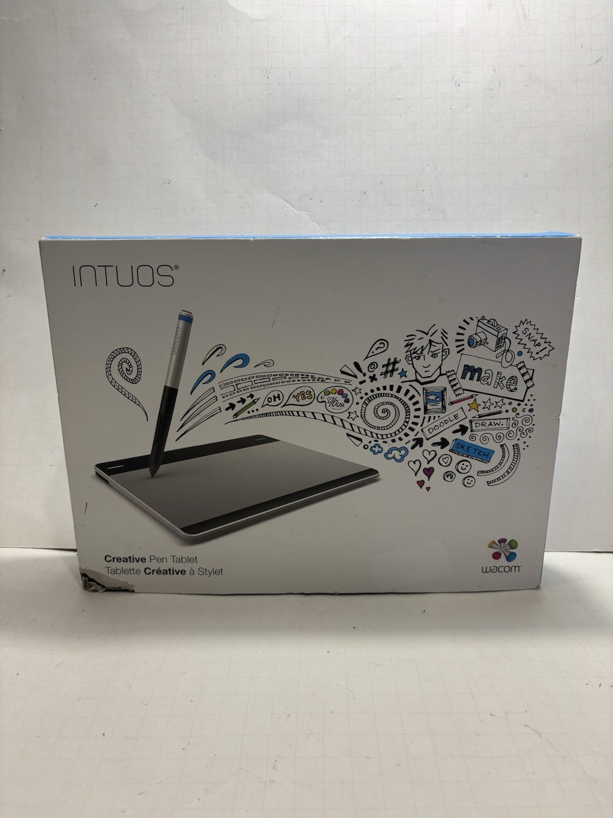 Wacom Intuos CTL-480 Digital Creative Pen Tablet Set open Box