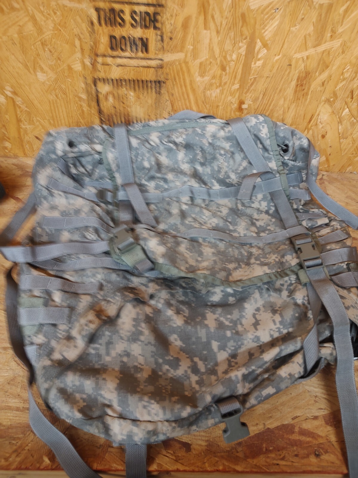 US Army Molle II OCP Multicam Large Rucksack Backpack, Ruck Only, Used Surplus