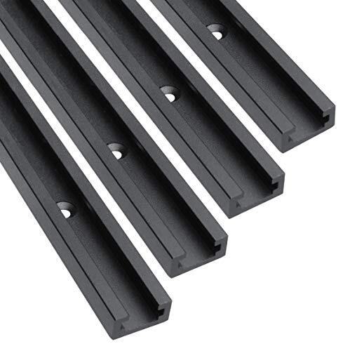 Aluminum 36" Ttrack For Woodworking “double Cut Profile Universal With Predrille