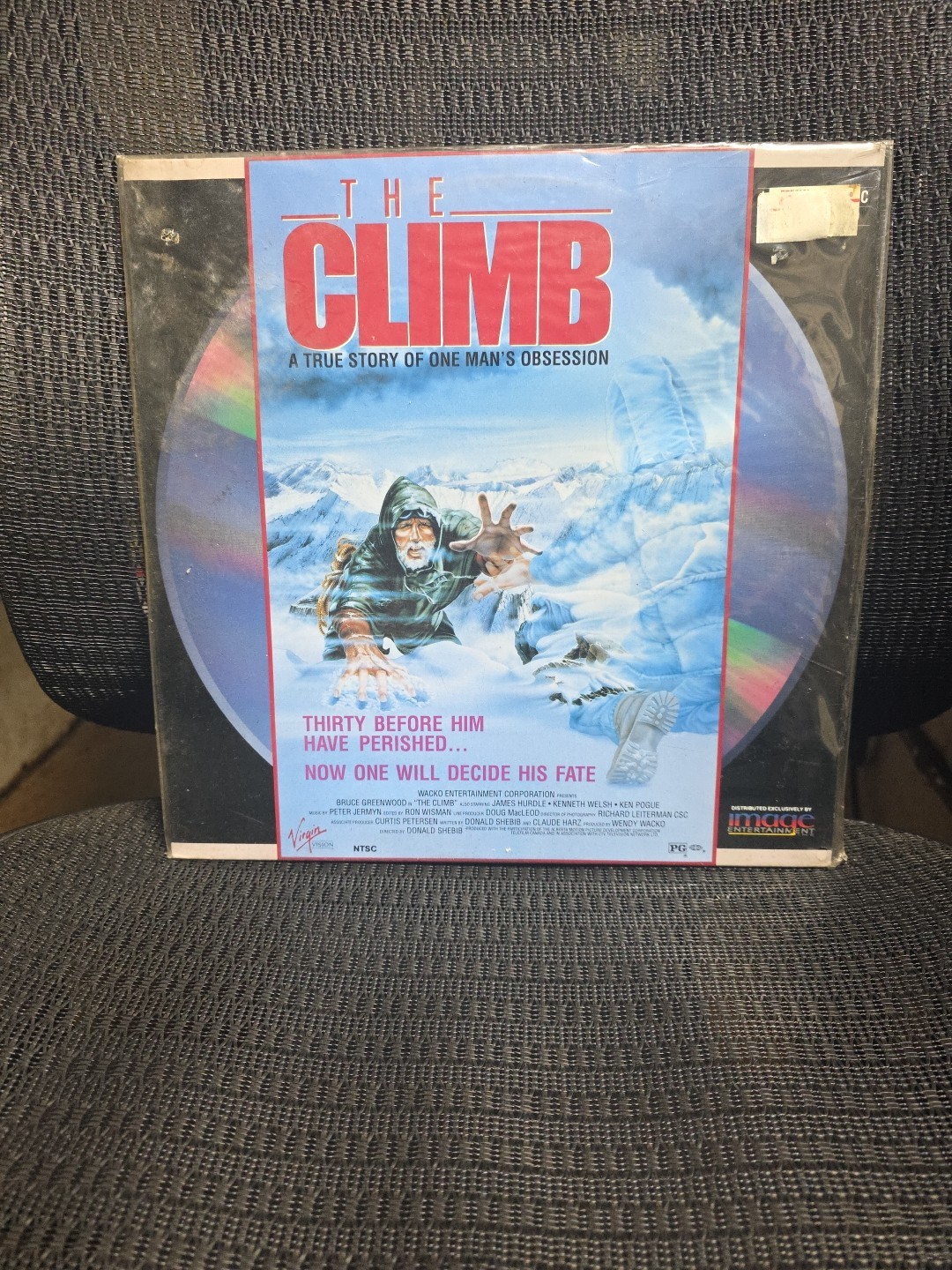 The Climb A True Story Of One Man Obsession Laserdisc Brand New Sealed FREE SHIP