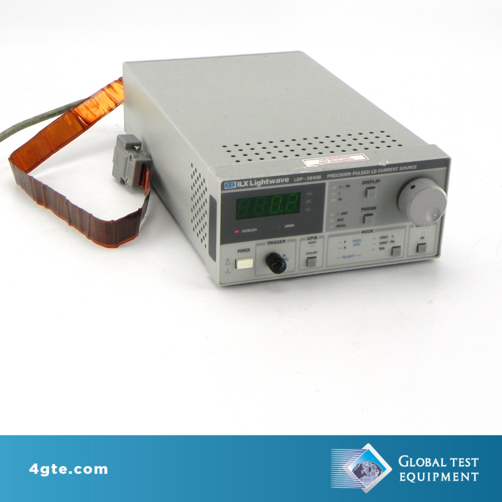 ILX Lightwave LDP-3840B Pulsed Laser Diode Driver 3A 10V GPIB