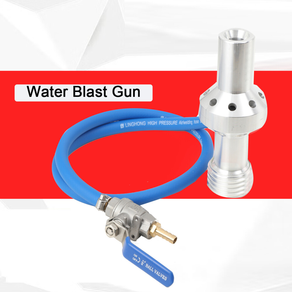 High Pressure Dustless Water Sandblast Gun Sandblasters w/ Boron Carbide Nozzle