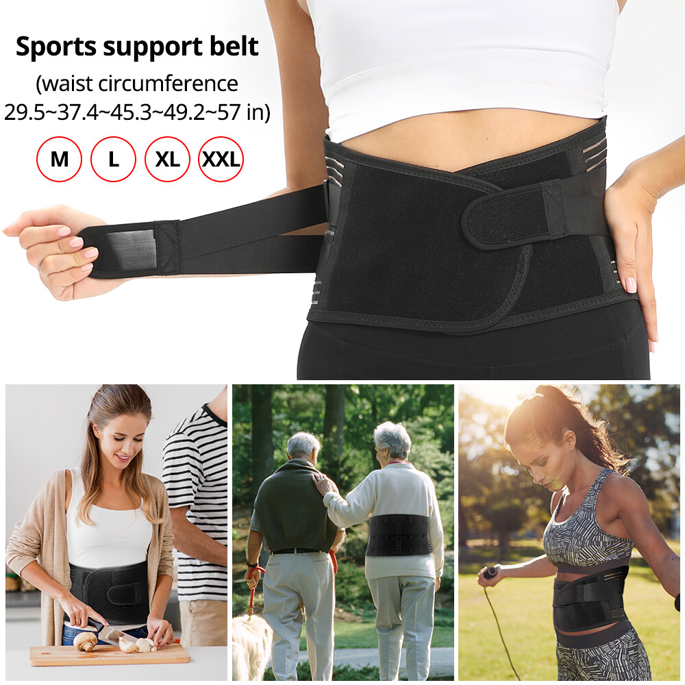 Adjustable Posture Corrector Low Back Support Shoulder Brace Belt For Men Women