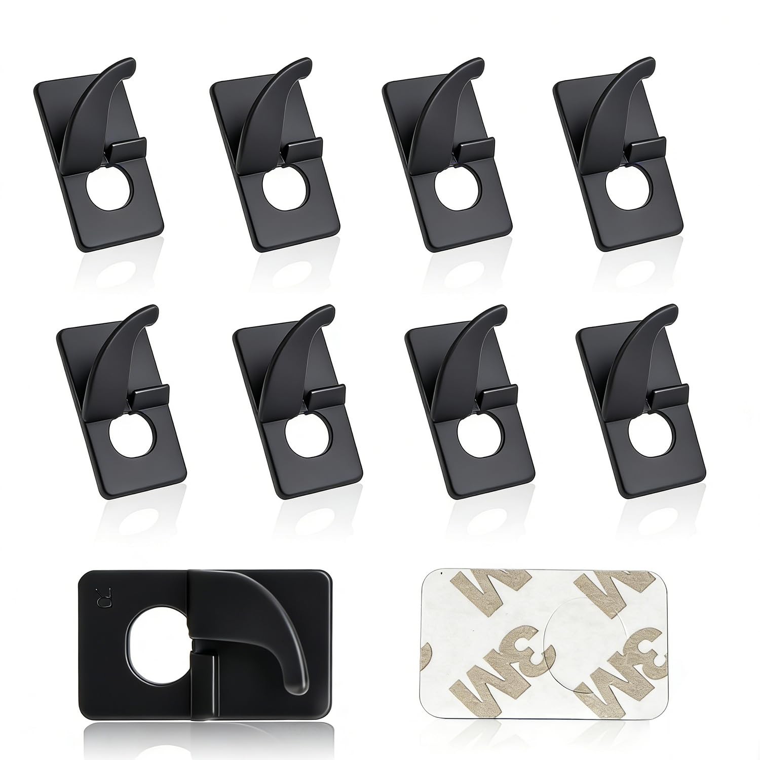 8pcs Plastic Arrow Rest Recurve Bow Arrow Rest Adhesive Back Hunting Shooting...