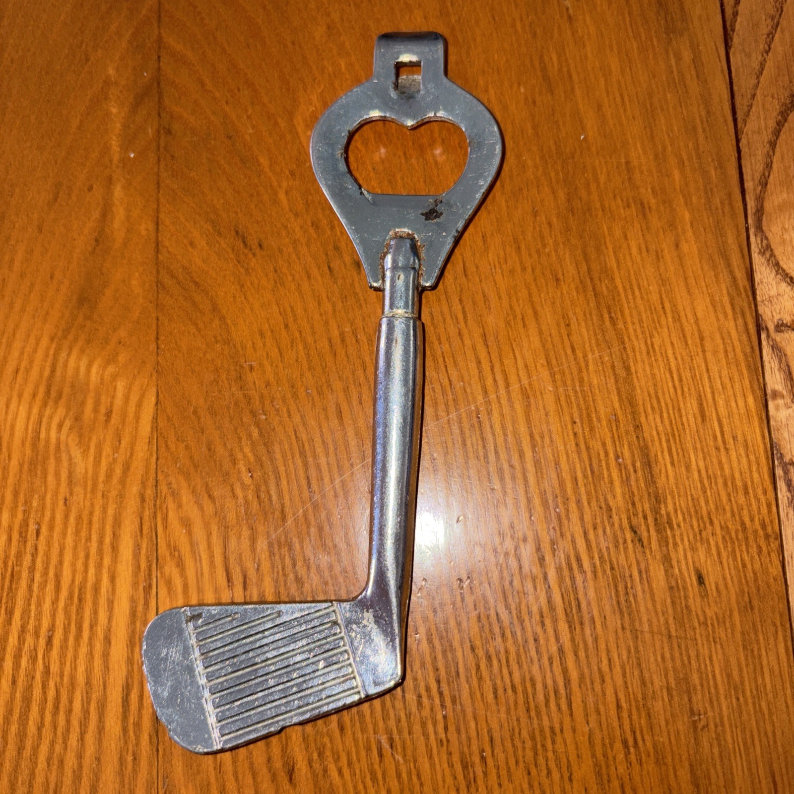 VINTAGE MID CENTURY NOVELTY GOLF CLUB BOTTLE/can Opener