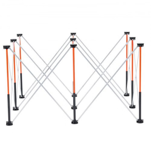 Portable Folding Workstand, 4.15 x 4.15 ft Collapsible Workbench, 3500 lbs Weigh