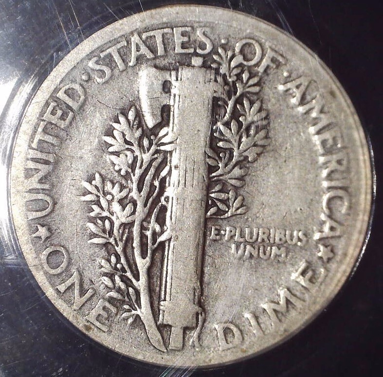 1921 Mercury Dime, ANACS G6, Key Date, Issue Free