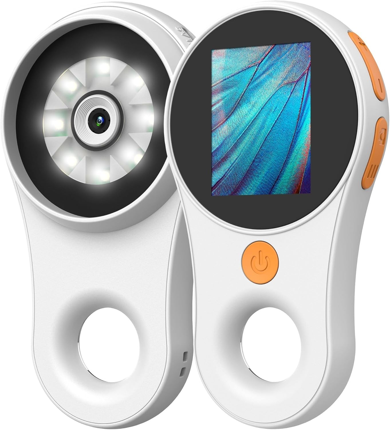 Digital Microscope Handheld 2.0 inch IPS Color Screen,Portable Digital Magnif...