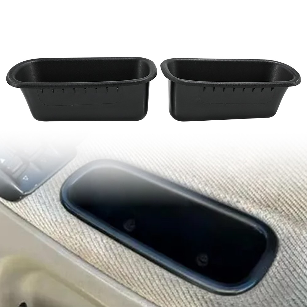 Pair For 1994-2001 Dodge Ram 1500 2500 3500 Front RH LH Door Pull Handle Cup