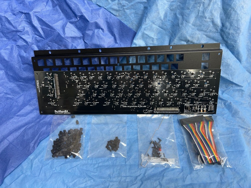 MechBoard64 Commodore Mechanical Keyboard - No Switches Kit Version