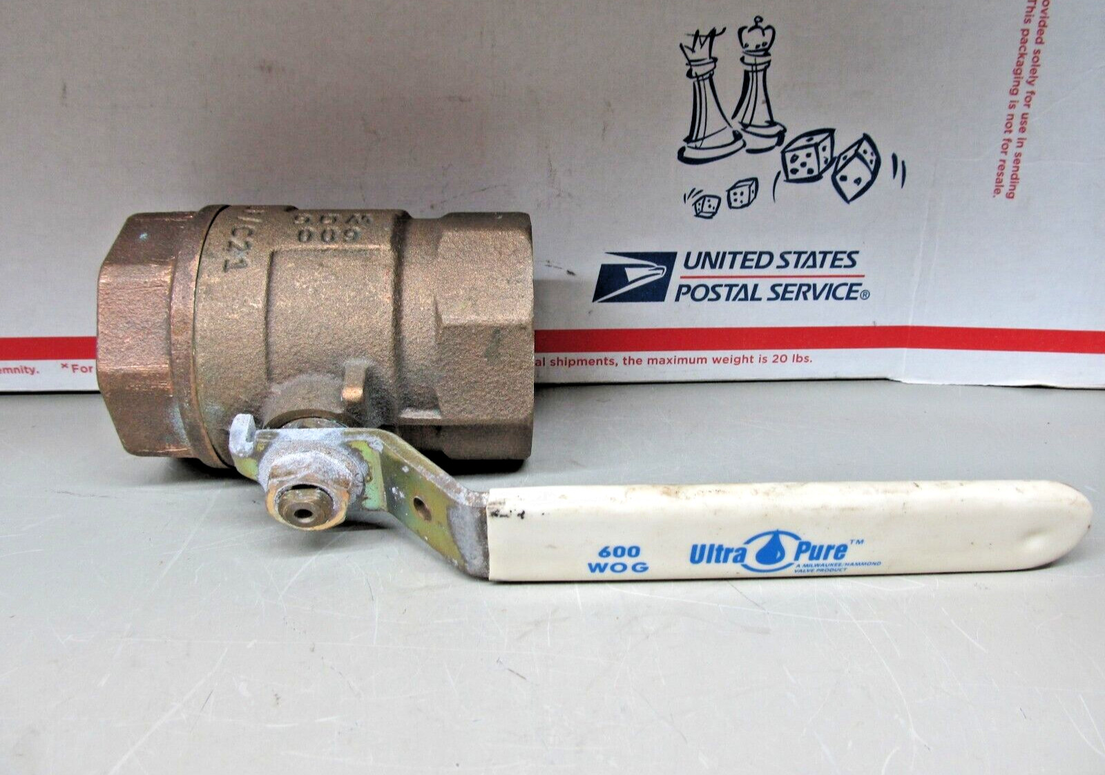 Ultra Pure 600 WOG Ball Valve 2" LFC21 Brass