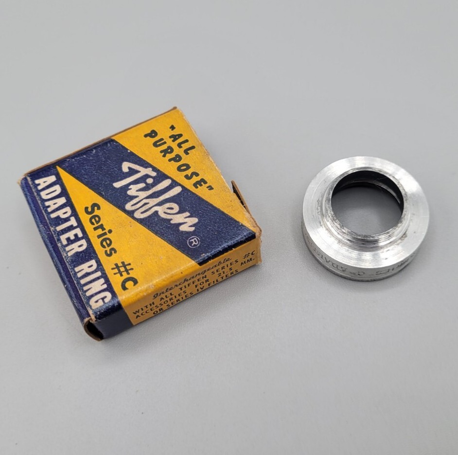 Vintage Tiffen All Purpose Series #C Adapter Ring