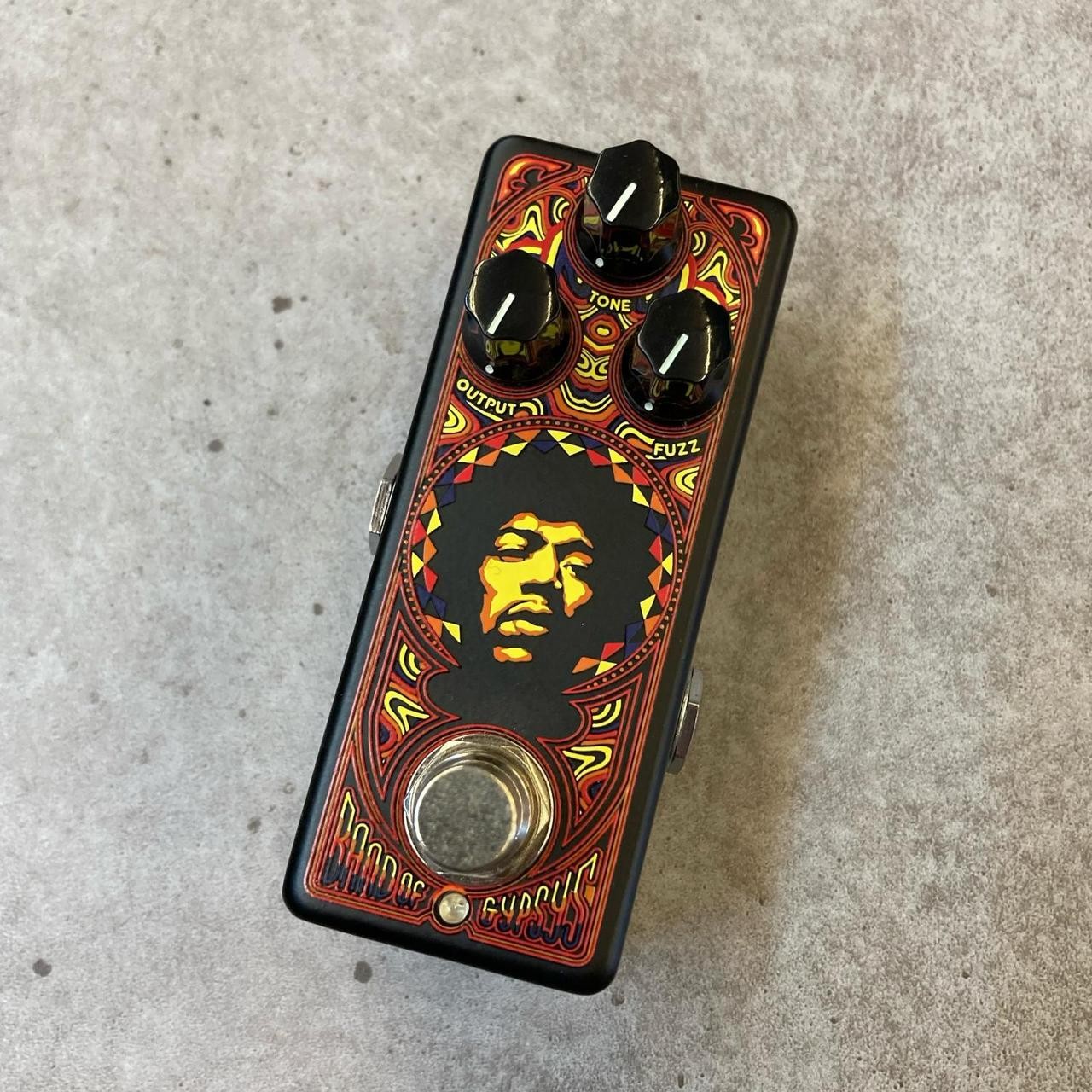 Jim Dunlop JHW4 Band of Gypsys Mini Fuzz Pedal Used Sharp Drive Sound