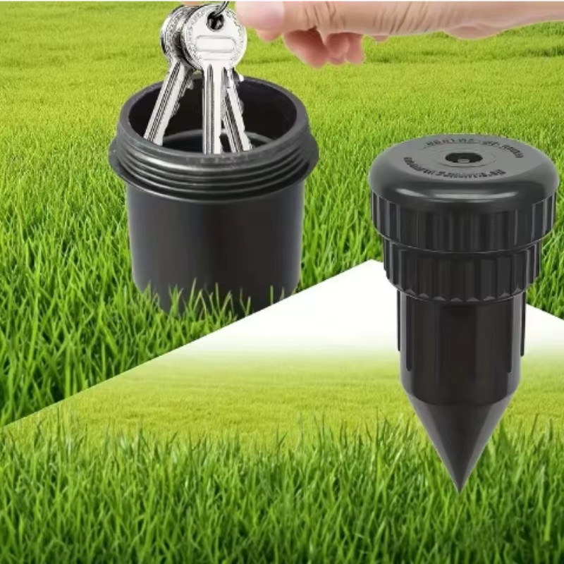 Garden Key Hider, Realistic Underground Watering Can Key Safe, No Battery Needed