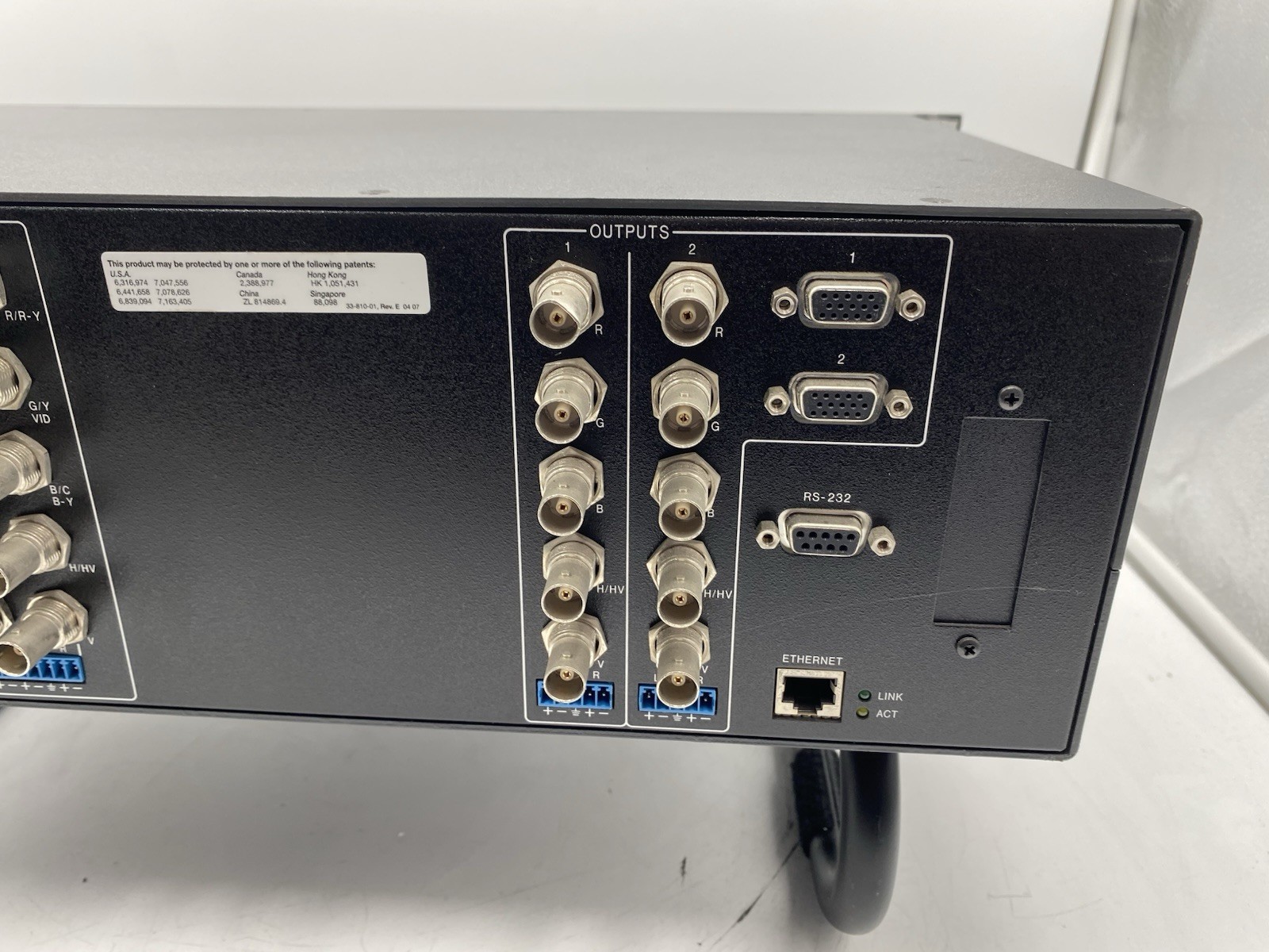 Extron ISM 482 Integration Scaling Matrix Switcher Eight Configurable Inputs