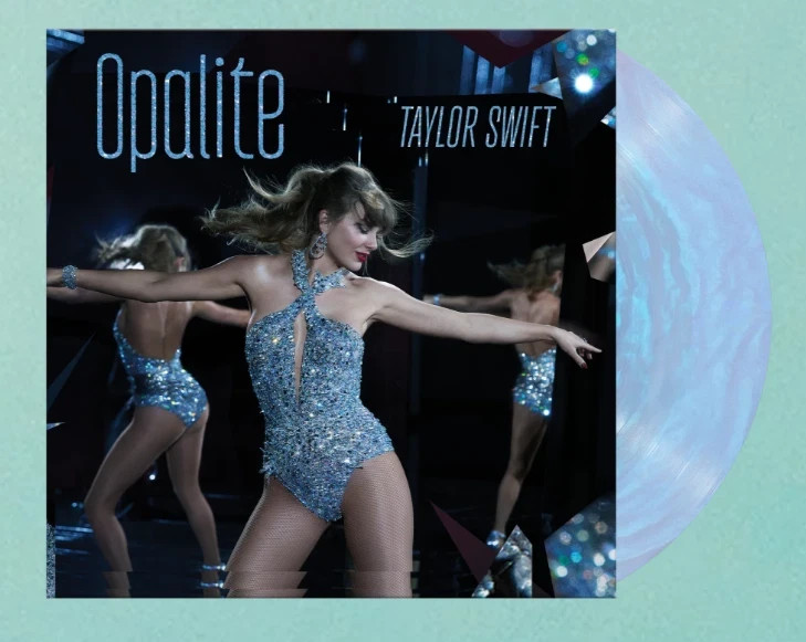 Taylor Swift OPALITE 7” Blue Pearlescent Vinyl Single 45RPM NEW Factory Sealed