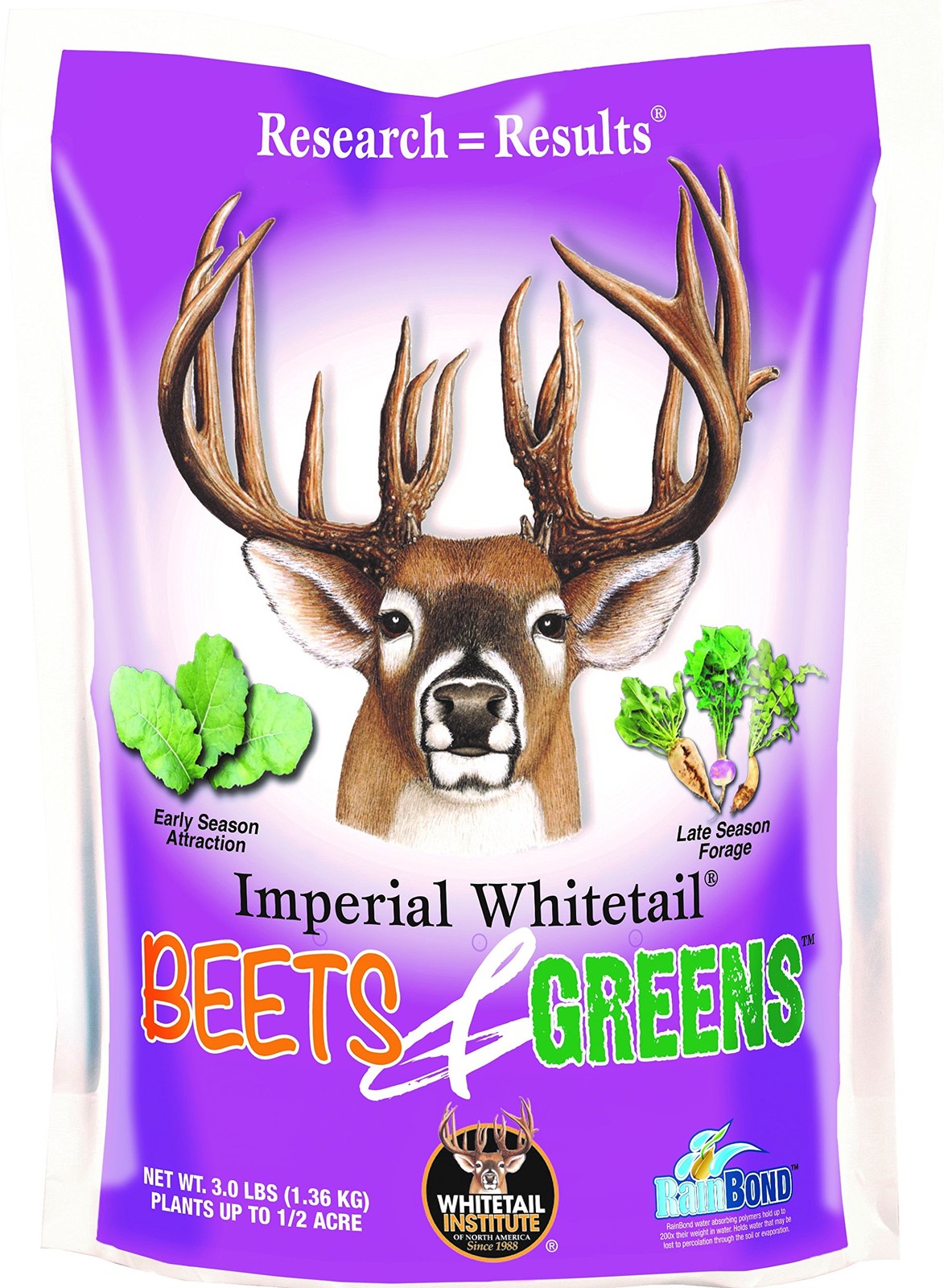 Whitetail Institute Beets Greens Deer Attracting Seed 3 lbs for Fall Planting