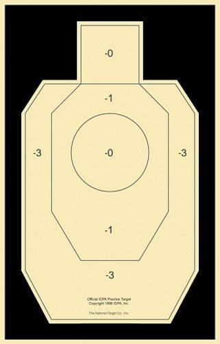 Official IDPA Practice Targets [22.5" x 34.5"] (18 targets)