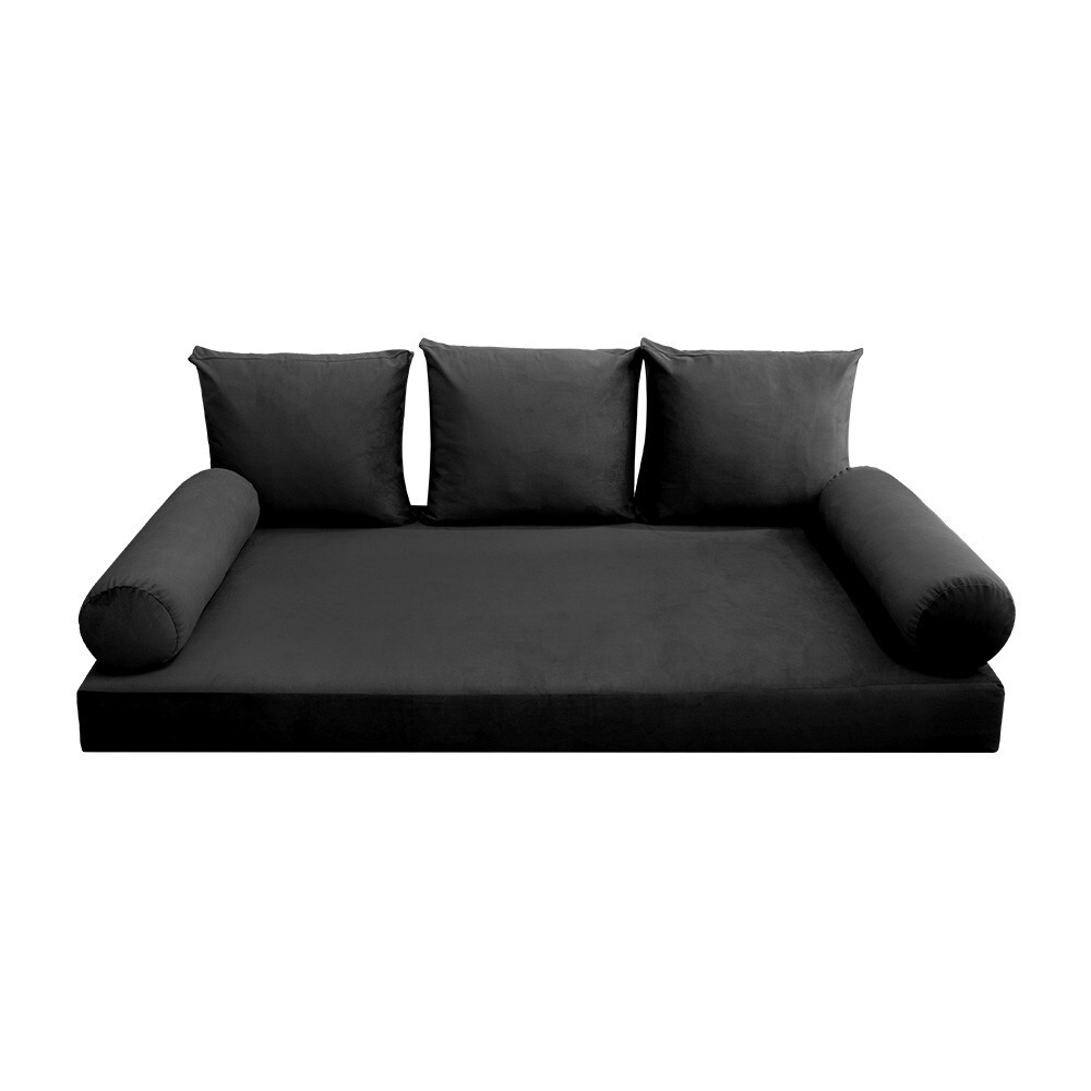 STYLE V3 TwinXL Velvet KnifeEdge Indoor Daybed Mattress Pillow |COVER ONLY|AD350