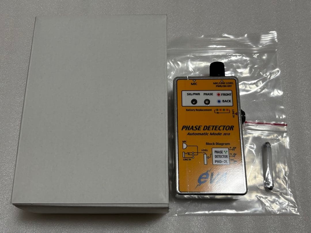 EVA Electronics PHD-2L Phase Signal Detector Audio Testing Equipment