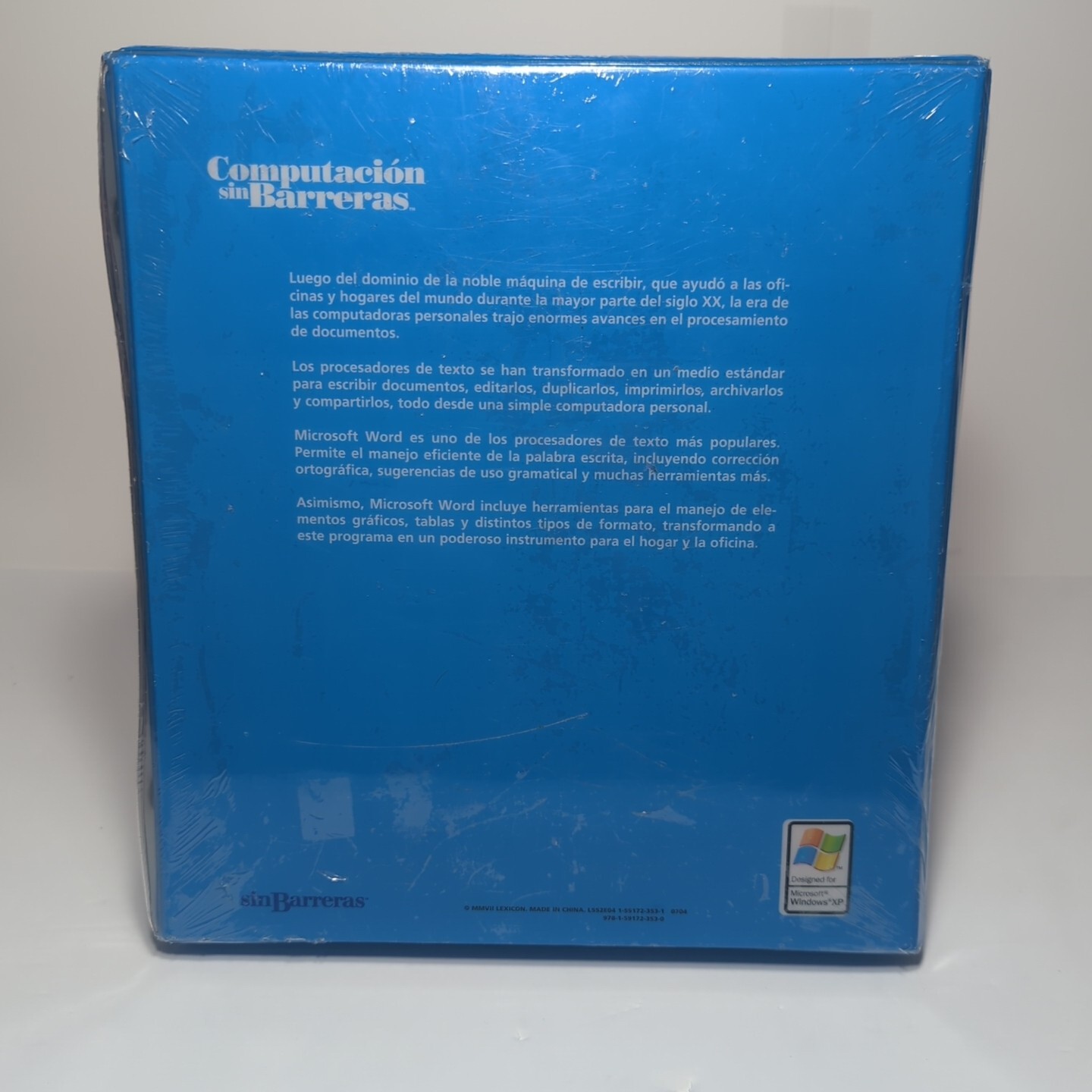 Computación Sin Barreras Microsoft Word Spanish Version Lexicon 2007 Sealed