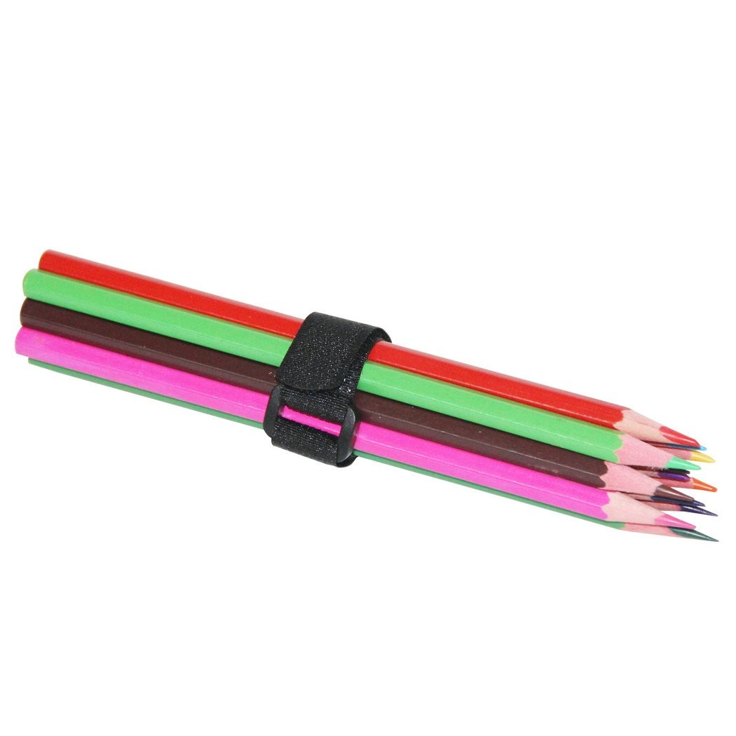 30 Pack 8 Inch Hook and Loop Straps Reusable Fastening Cable Strap