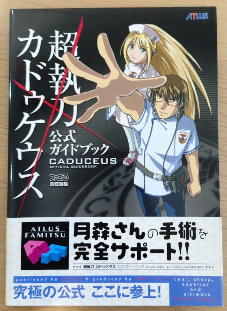 Vintage Japanese Nintendo DS Caduceus Official Guidebook Walkthrough