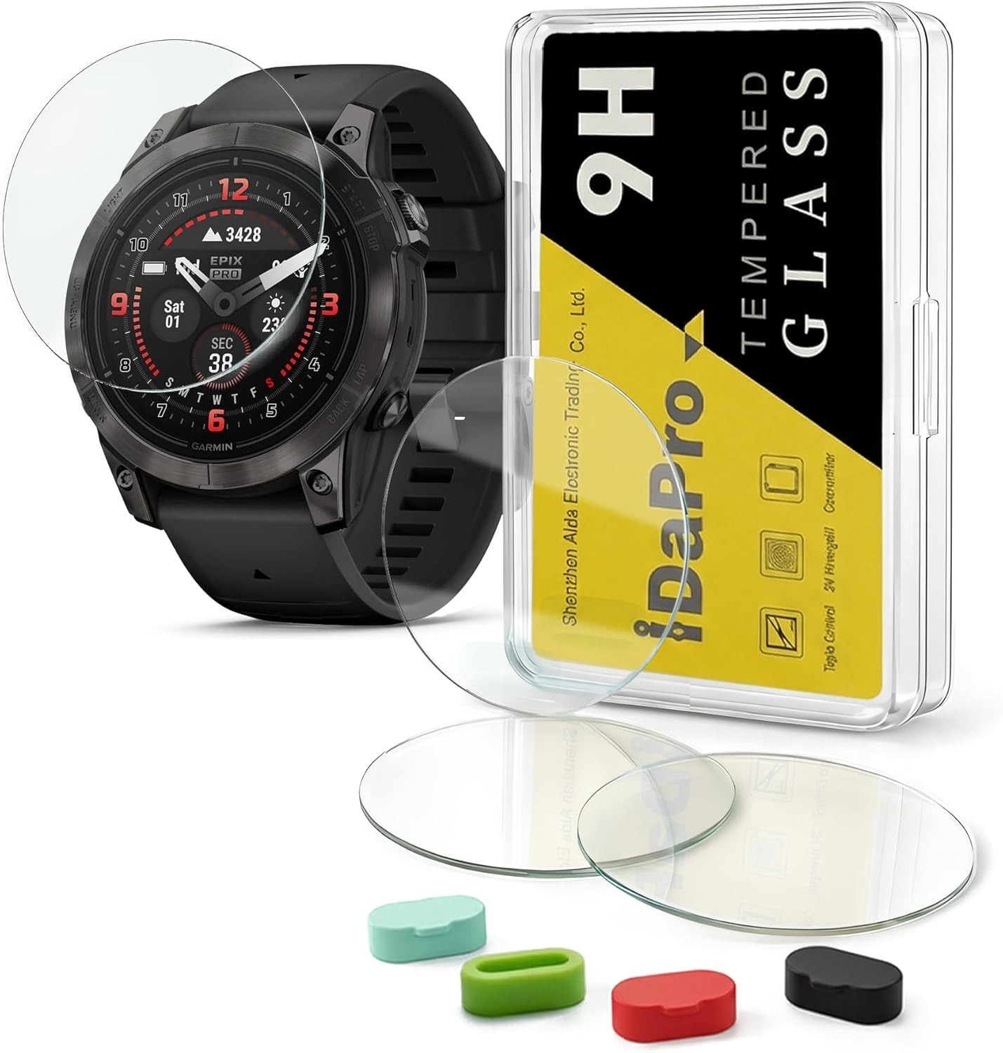 4 Pack 47mm Screen Protector for Garmin Epix Gen 2 Pro Gen2 Smartwatch iDaPro