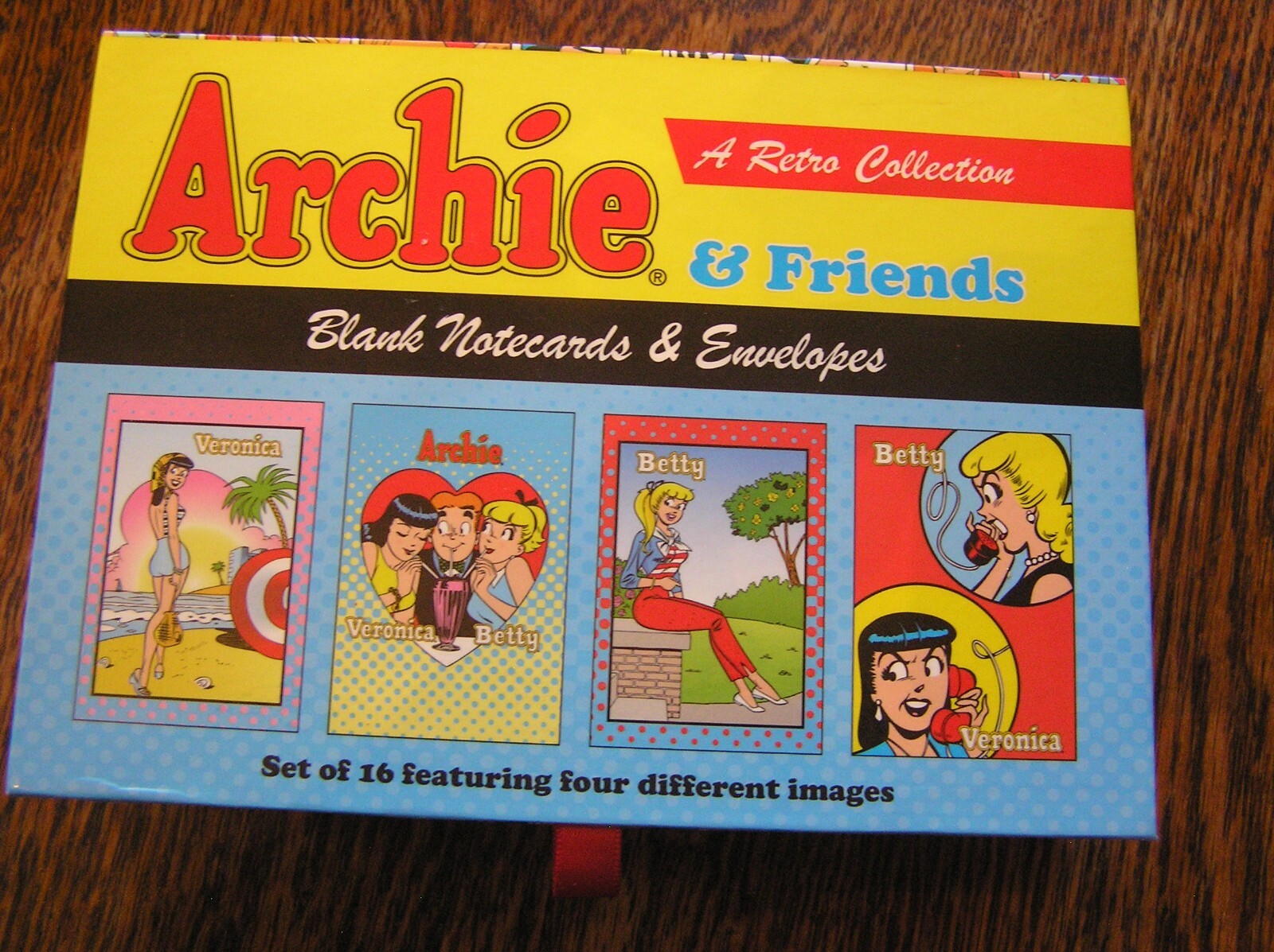 2014 Archie & Friends Retro Collection 16 BLANK NOTECARDS & ENVELOPES 4 Images