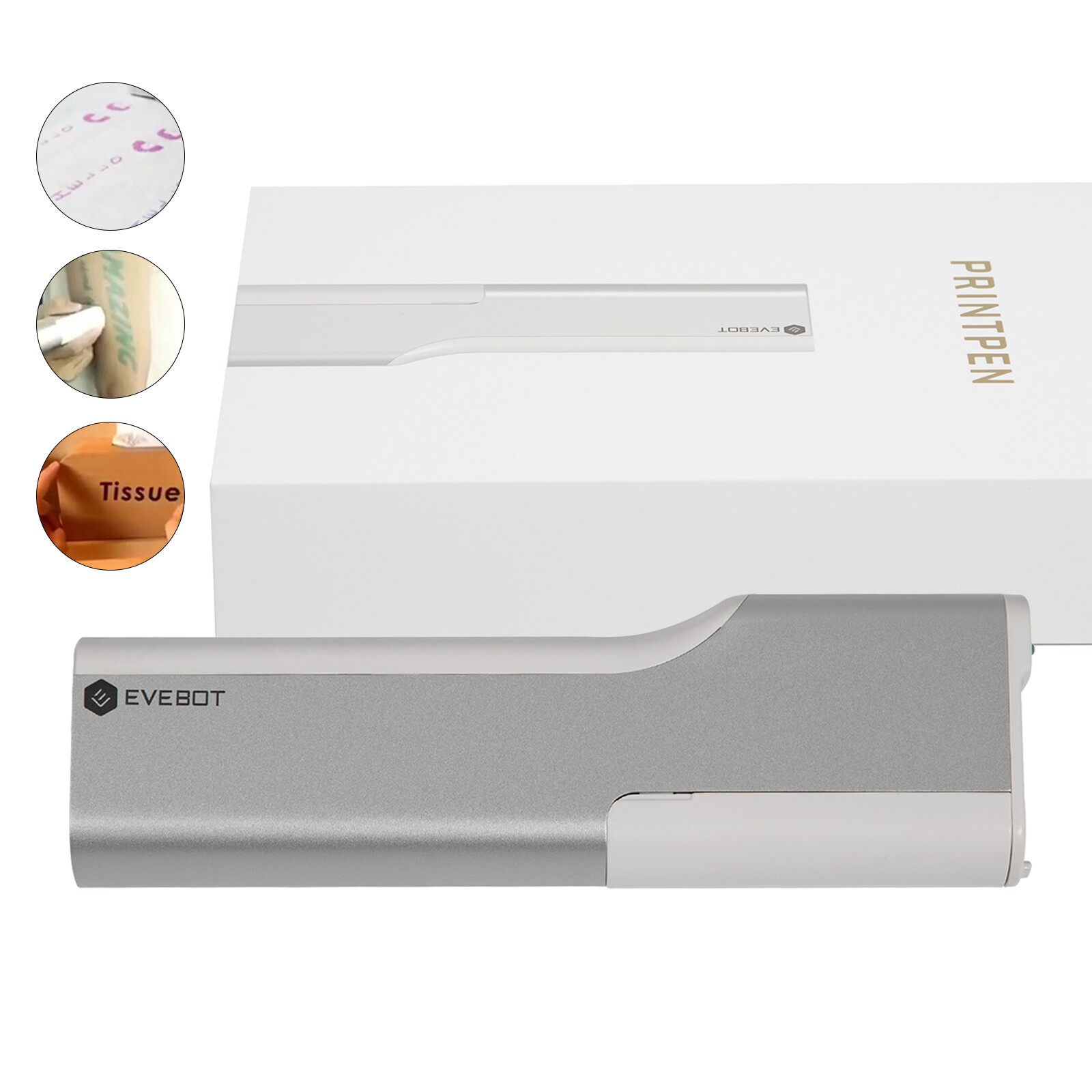 Inkjet Printer Tattoo Code Hand-held Printing Machine 300DPI Pen Inkjet Printer