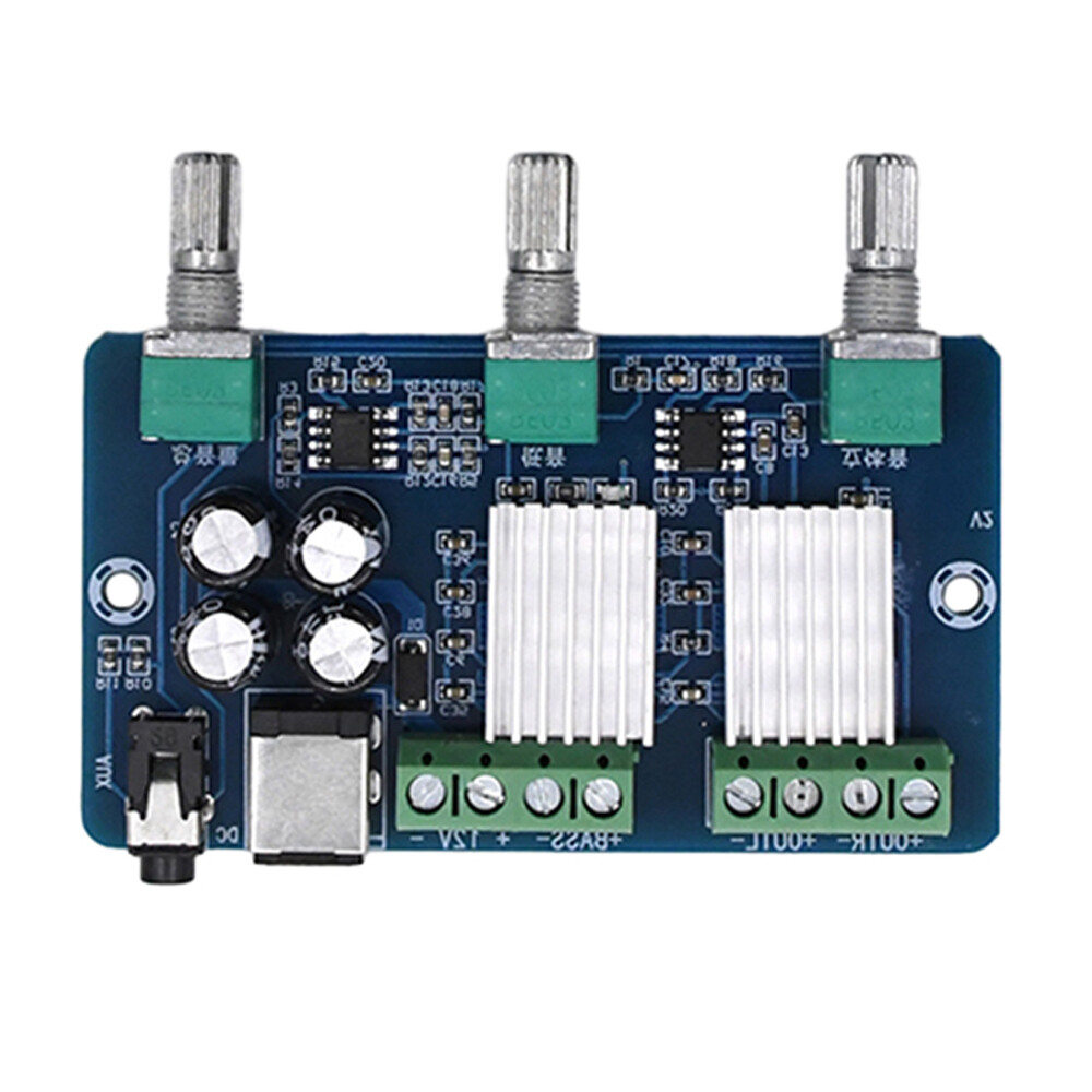 XH-A355 Digital Power Amplifier Board 2.1 Ch 2*15W+30W Stereo Audio Amplifier