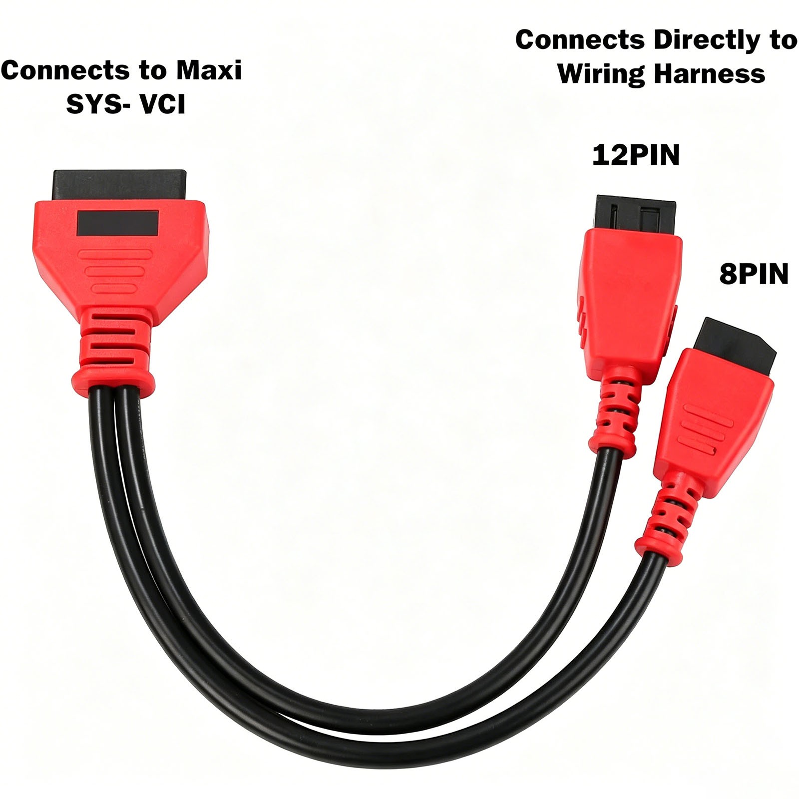 FCA 12 + 8 Cable Adaptor Cable for Chrysler/Dodge Car SE-CUrity Gateway Module