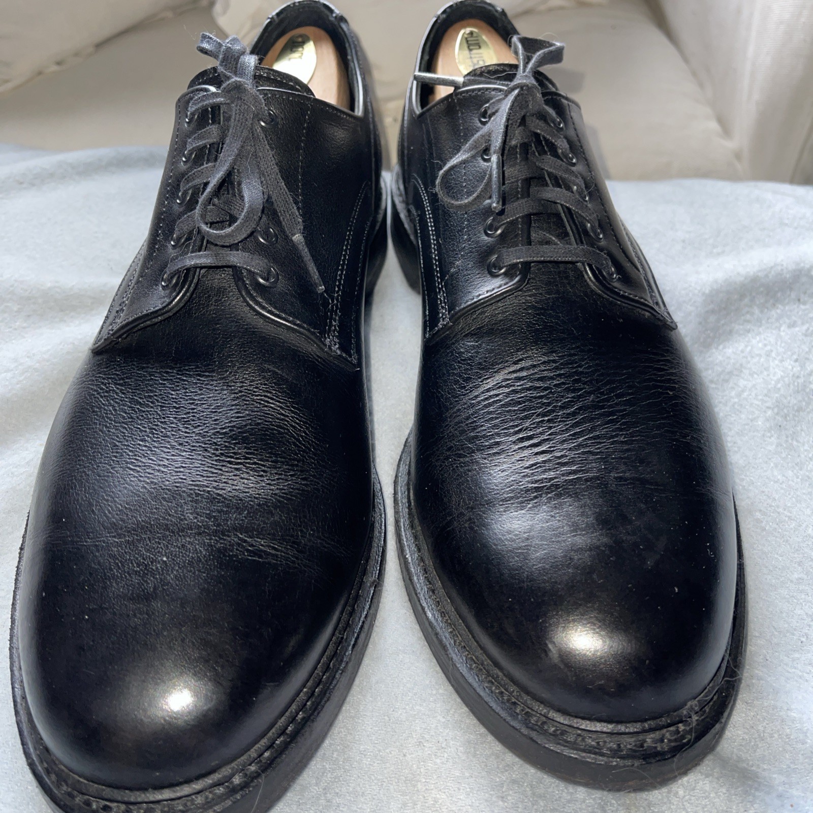 Allen Edmonds Port Washington Cyrus Handcrafted In USA Oxford Shoes men's 12 D