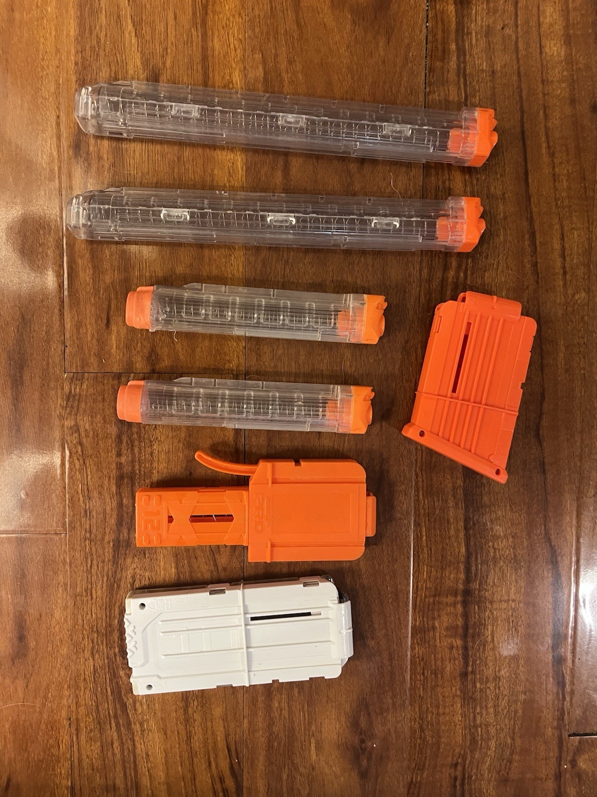 Lot Of 7 Nerf Magazine