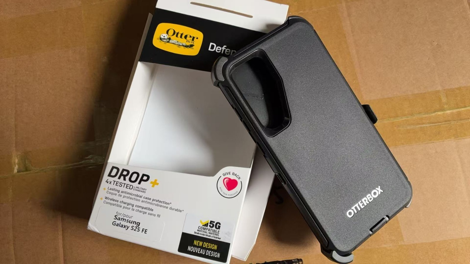 New Otterbox Defender Series Case With Belt Clip For Samsung Galaxy S25 FE-5G