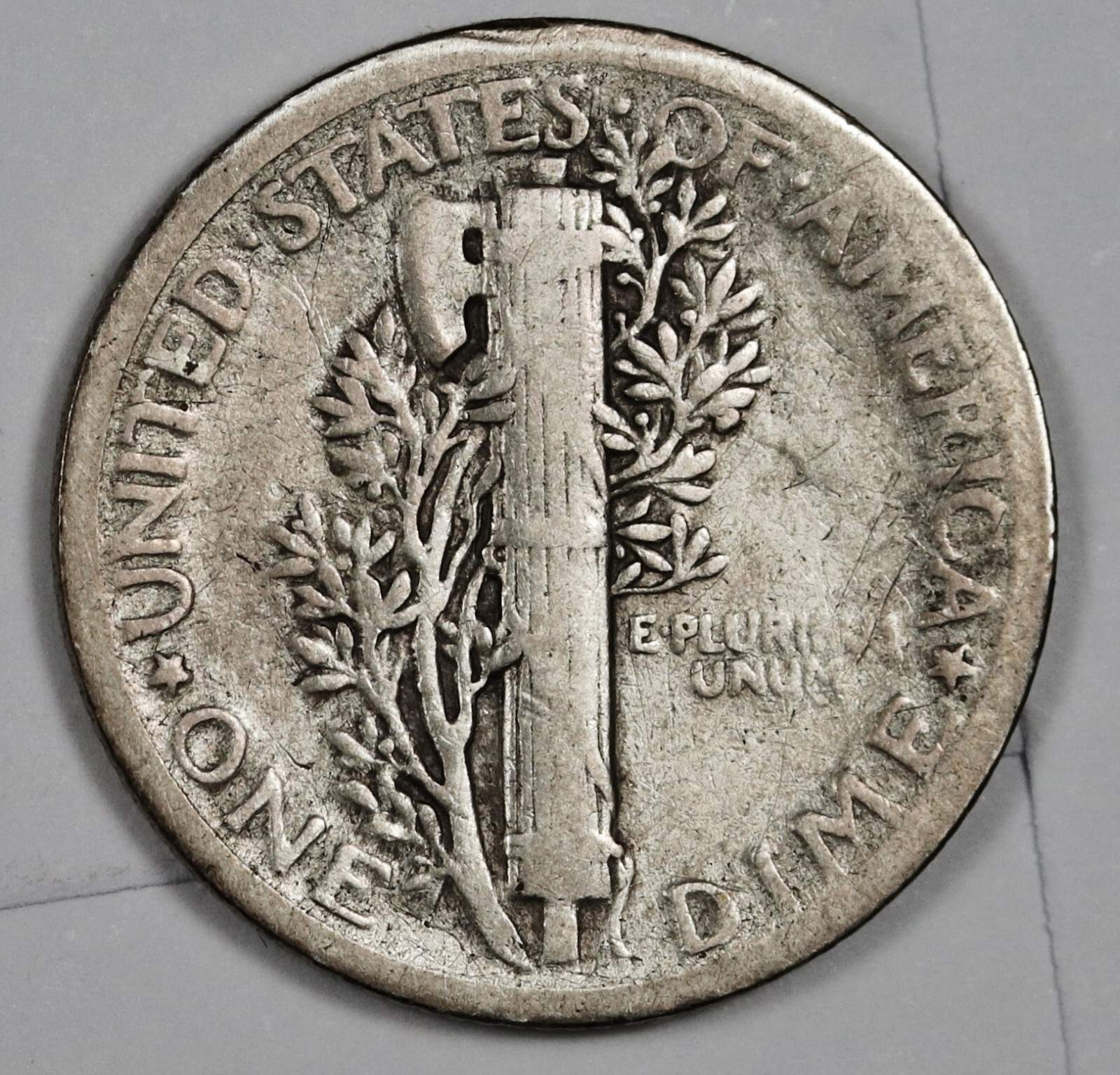 1921 Mercury Dime. Fine. 185887