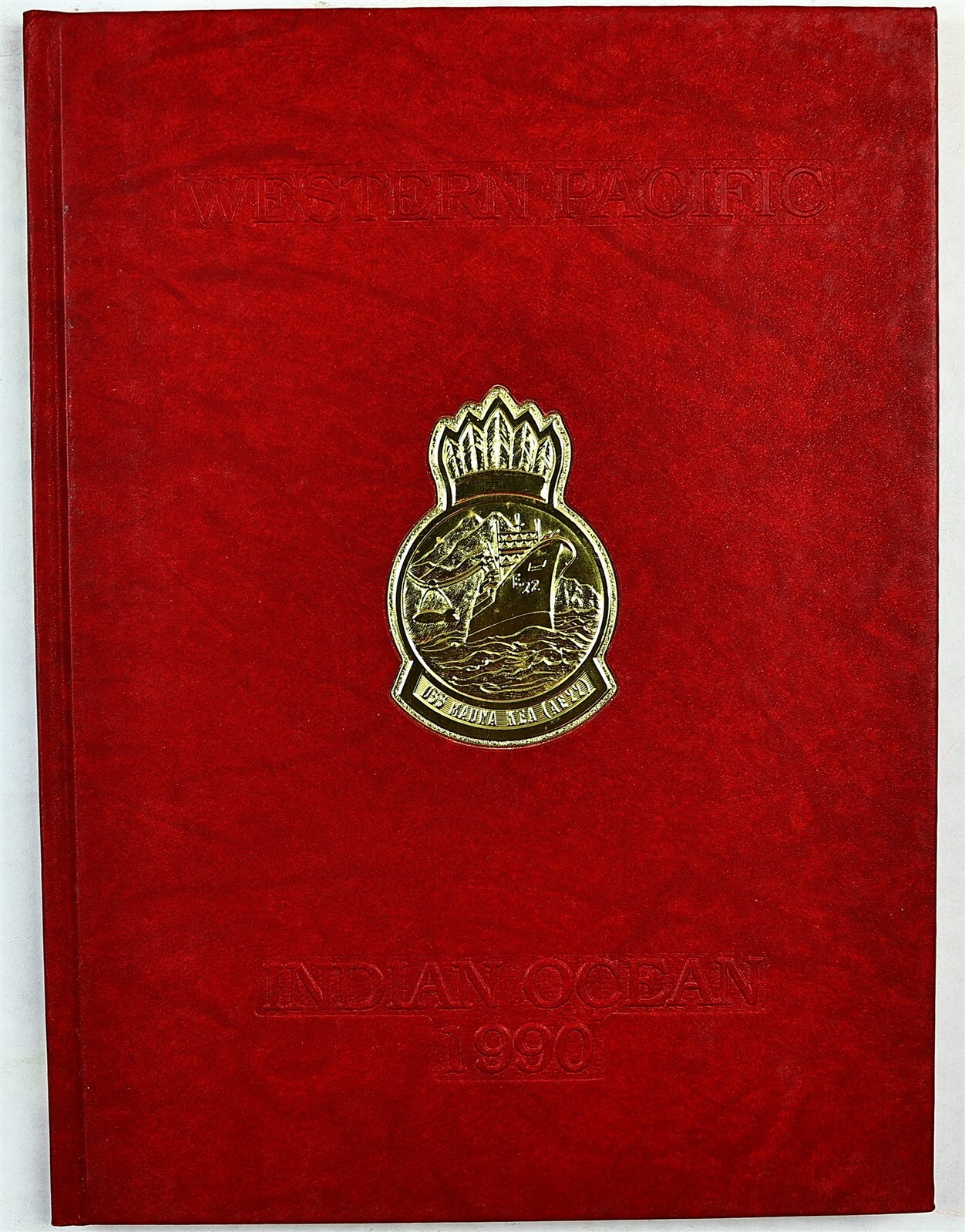 USS Mauna Kea (AE-22) 1990 Westpac Indian Ocean Deployment Cruise Book