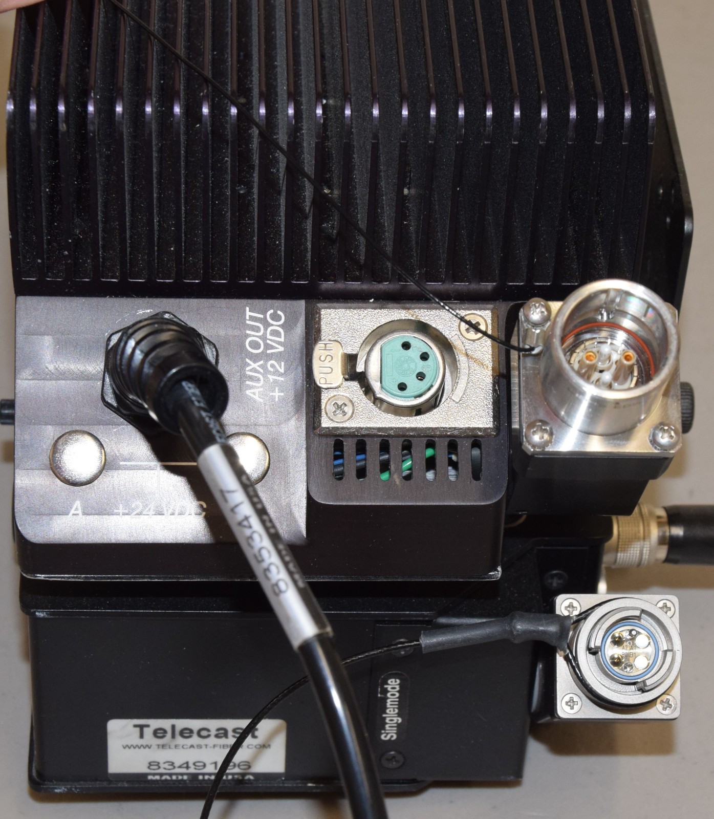 Telecast Fiber Systems Power Plus 3000 wtih CopperHead Camera Transmitter Module